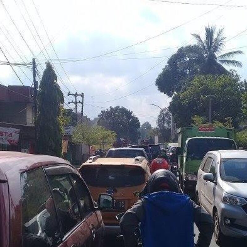 Makale – Rantepao Bakal Macet Total,  Begini  Volume Kendaraan Pengunjung Malam Tahun Baru