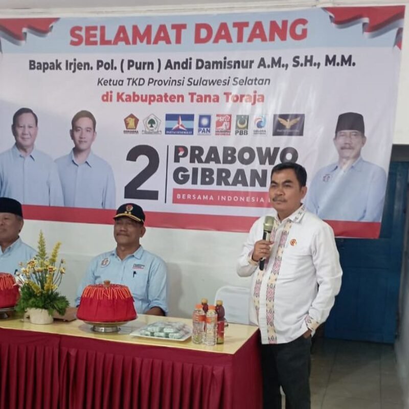 Menangkan  Prabowo – Gibran Satu Putaran , Begini Ajakan Zadrak Tombeq