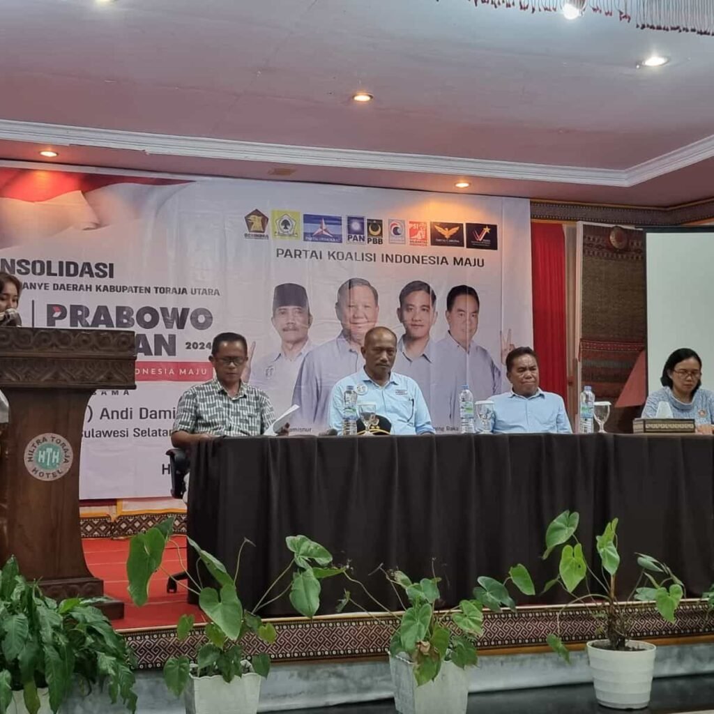 Konsolidasi TKD Prabowo – Gibran Toraja Utara, Damayanti Batti Serukan Perjuangan Bersama