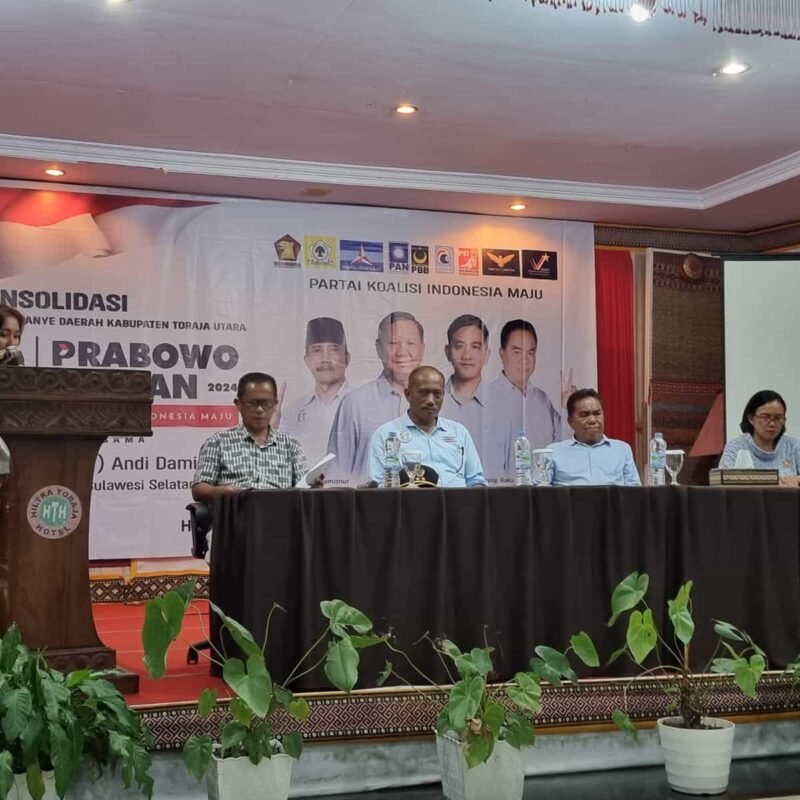 Konsolidasi TKD Prabowo – Gibran Toraja Utara, Damayanti Batti Serukan Perjuangan Bersama