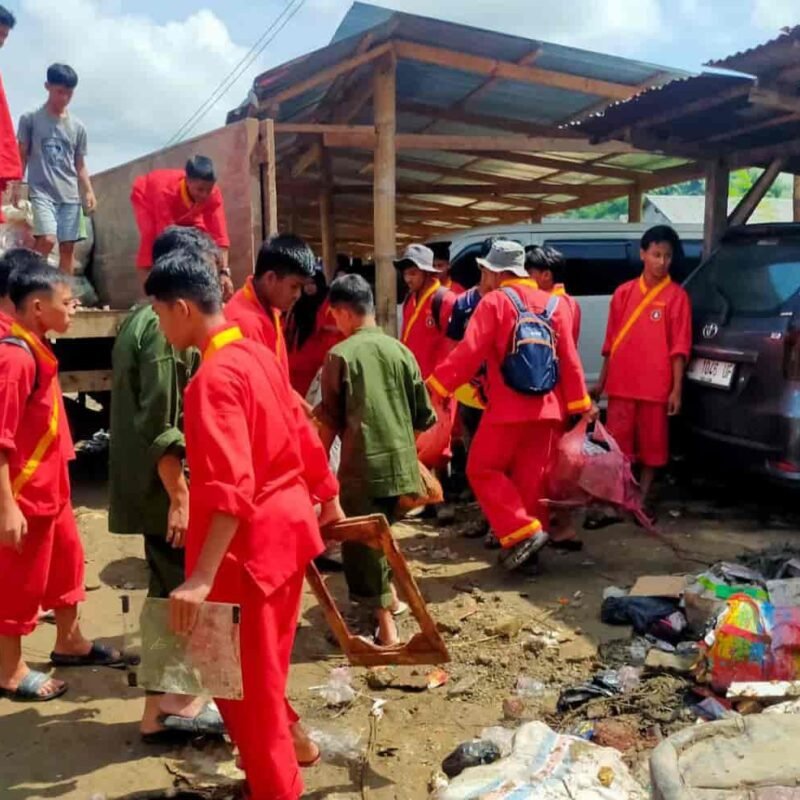 IPSI Tana Toraja Kerahkan Pesilatnya Normalisasi Dampak Pasca Banjir Makale