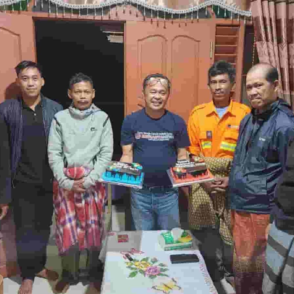 Jadi Media Inklusi, HUT Perdana Mediantanews Dirayakan Bersama Kaum Bapa GT Jem Mebali