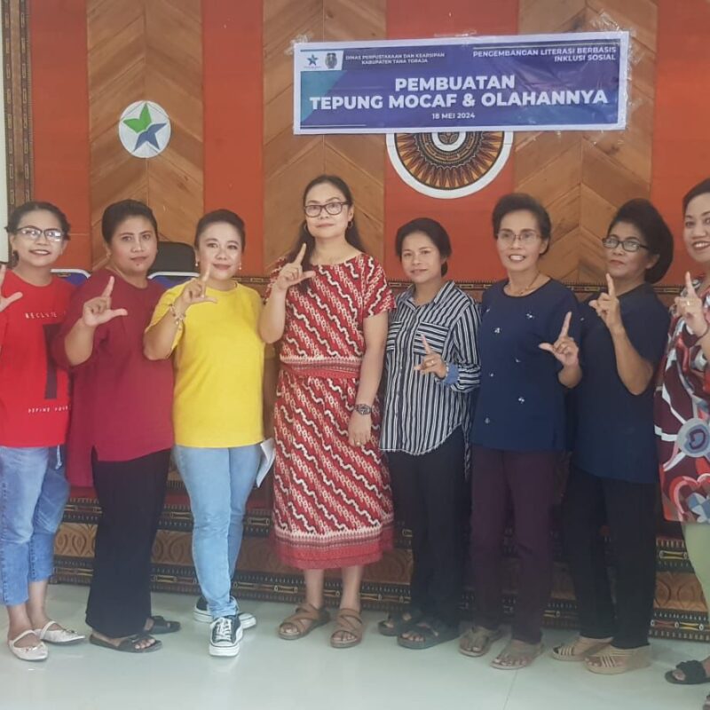 Program Transformasi Perpustakaan Berbasis Inklusi Sosial Sasar IRT