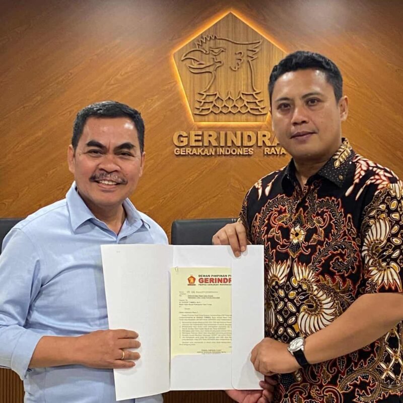 Sah , Zadrak Kantongi Rekomendasi  Gerindra