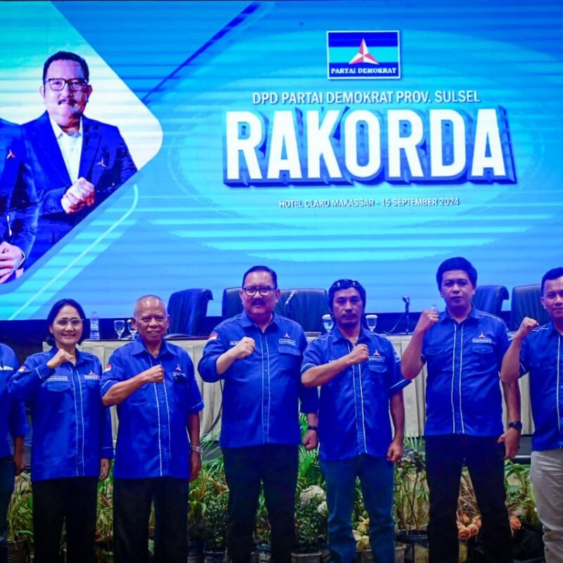 Rakorda Demokrat Sulsel Matangkan Pemenangan Pilkada