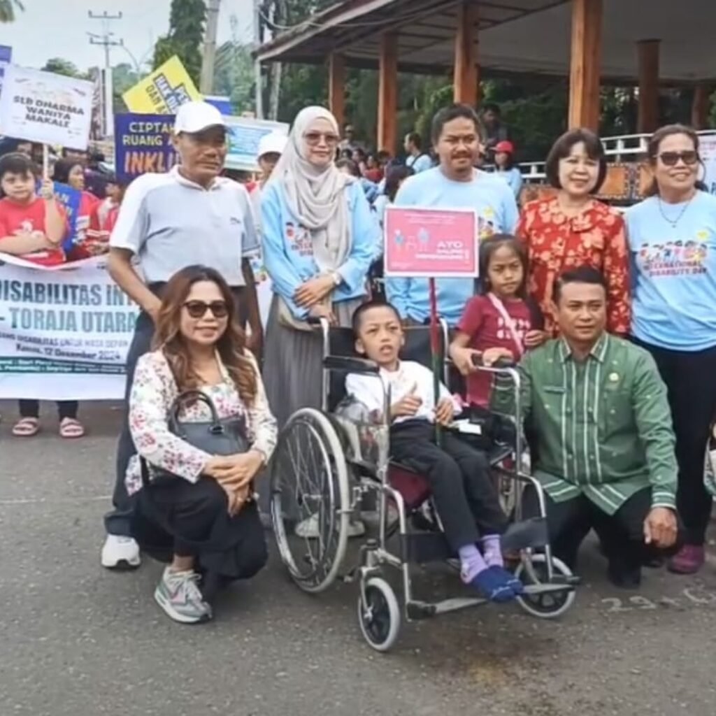 Lepas Pawai Disabilitas , Sekda Ungkap Perhatian Kongrit  Pemkab