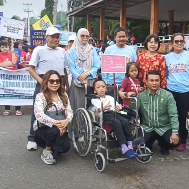 Lepas Pawai Disabilitas , Sekda Ungkap Perhatian Kongrit Pemkab