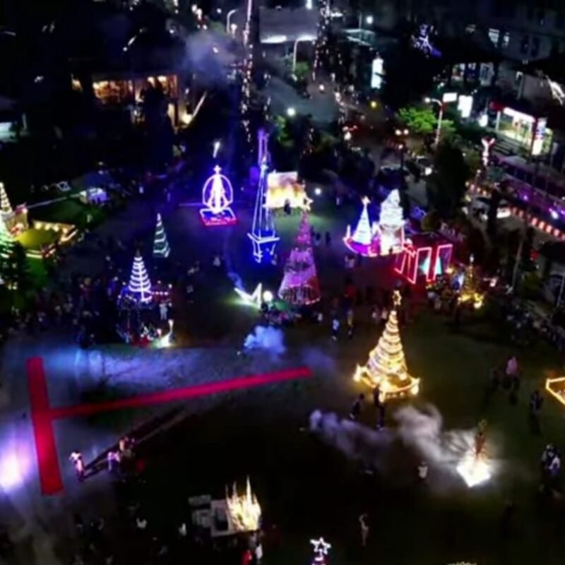 Toraja Light Festival II Jadi Tarikan Baru Nataru di Toraja Utara