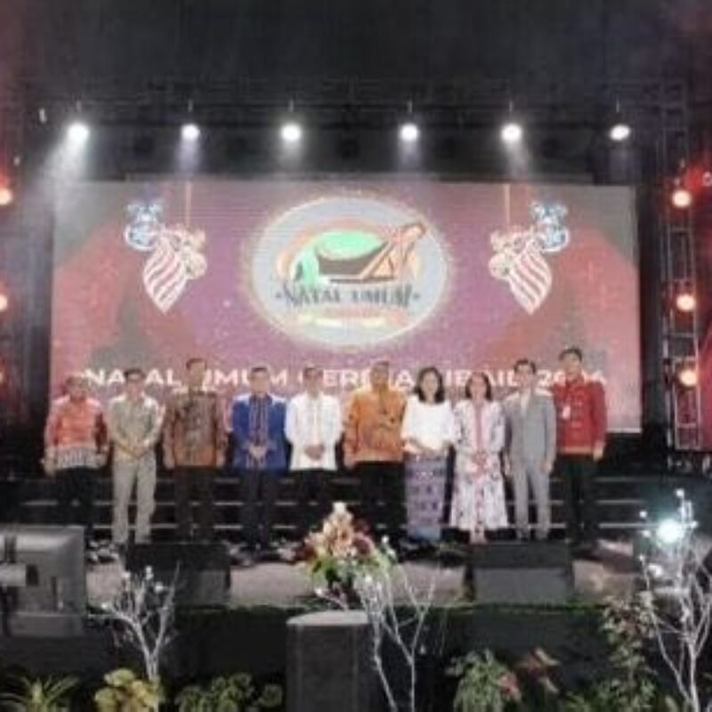 Buka Natal Umum Kibaid, Bupati Sebut Jadi Perjumpaan Untuk Bersekutu