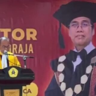 Pelantikan Rektor UKI Toraja,  Sekum BPS GT Singgung Plagiator