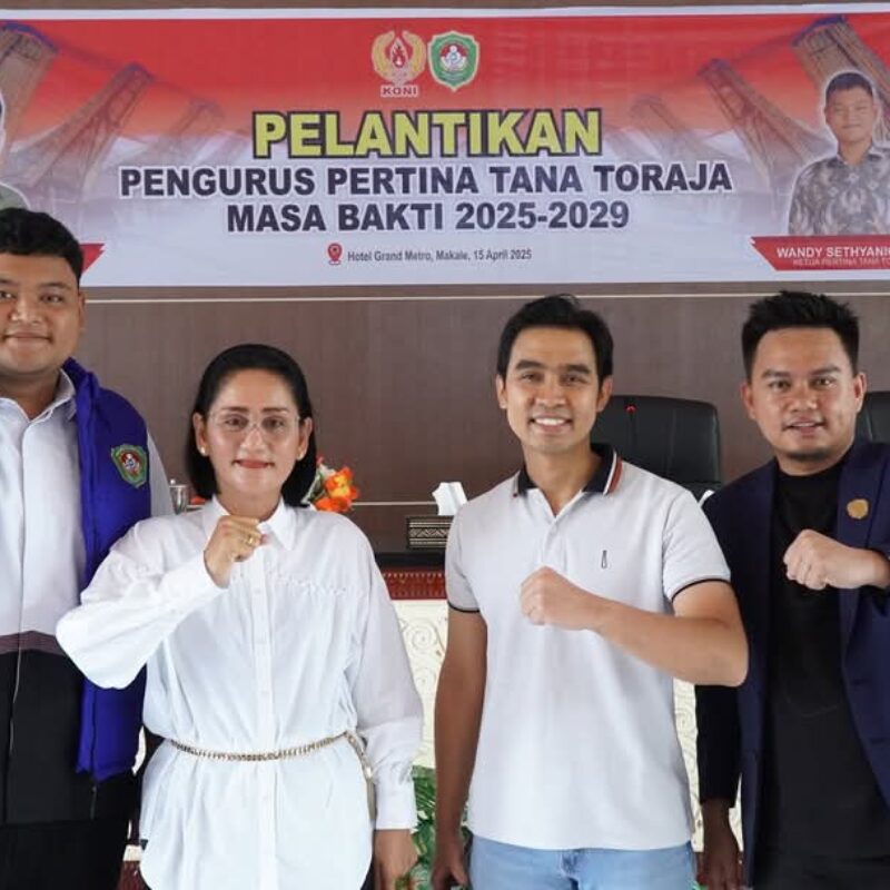 Termuda di Sulsel, Wandy Pimpin PERTINA Tana Toraja