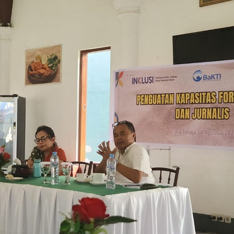 Kokoh, Komitmen Jurnalis Dukung Tana Toraja Sebagai Kabupaten Inklusi dan Ramah Disabilitas