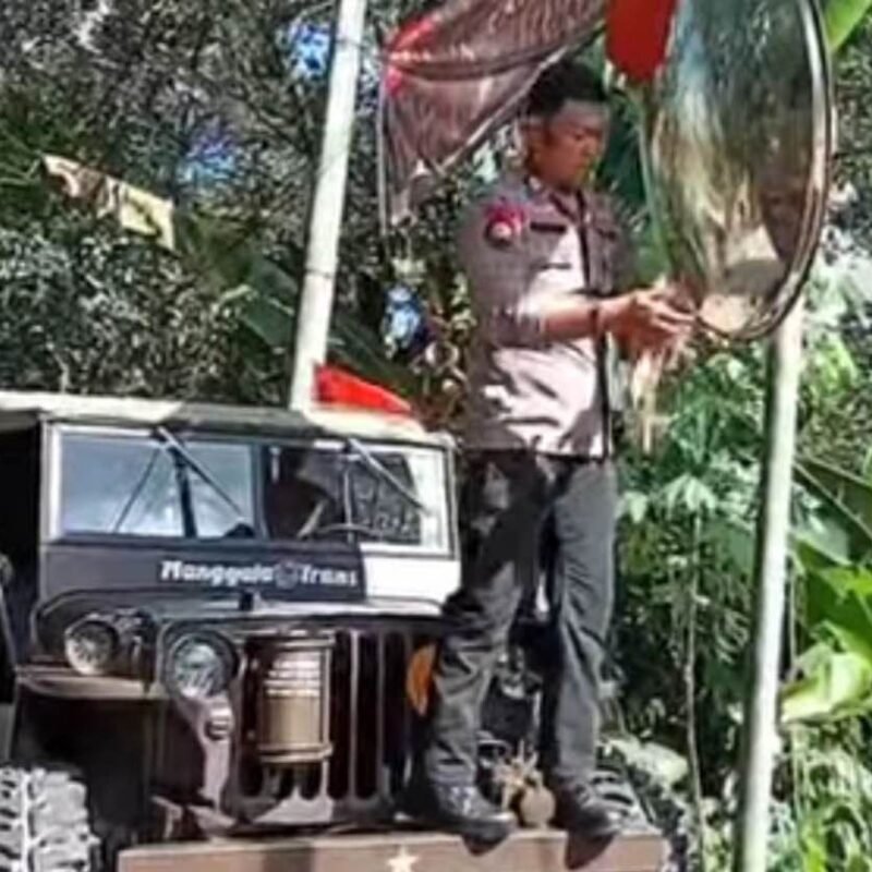 Bidik Redaksi: Ini Sosok Polisi Peduli di Jalan Rawan Kecelakaan
