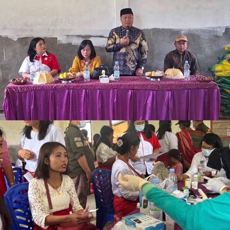 Welem Boyong Tim Kesehatan Sambangi Warga Terpenci di Desa Kalama – Tabang