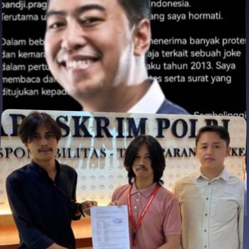 Tak Cukup Kata Maaf  Pandji  Proses Hukum dan Sanksi Adat Tetap Akan Dilakukan