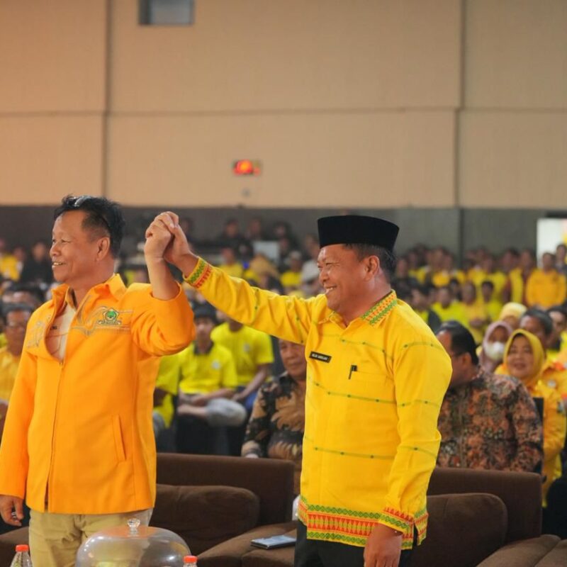 Hadiri Musda Golkar Sulbar Welem – Sudirman Kompak Tunjukkan Komitmen  Untuk Partai Golkar