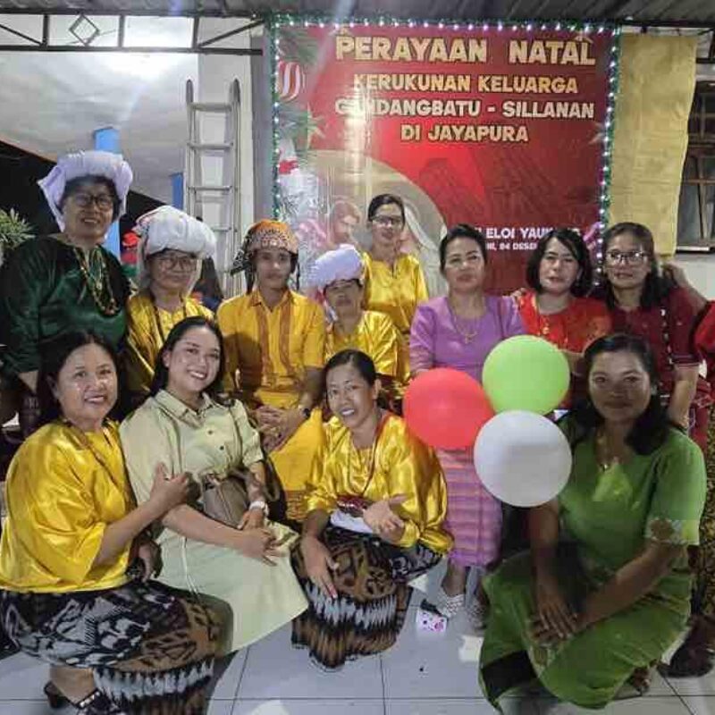 Natal Kerukunan Gandasil di Jayapura dan Rilis Lagu Mars