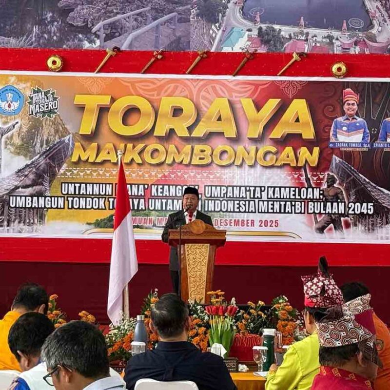 Welem Hadir Bawa Pesan Masyarakat Adat Mamasa di Toraya Ma’ Kombongan