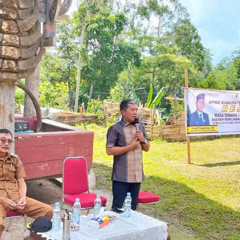 Yusuf Pangaroan Reses di Sangalla Utara, Warga Harap Koneksi Jalan Wisata