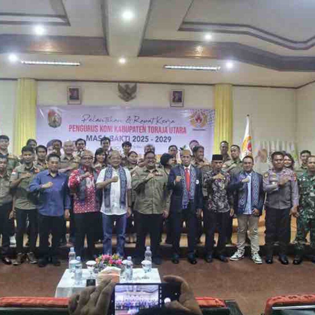 18 Cabor Lolos Ke Porprov Jadi Kado Manis Tahun Baru Prestasi KONI Toraja Utara