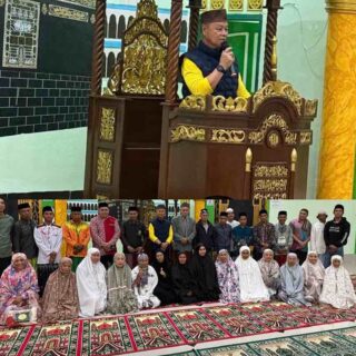 Wabup Mamasa, H. Sudirman Disambut Bak Keluarga di Mesjid Baitul Rahman Rembon