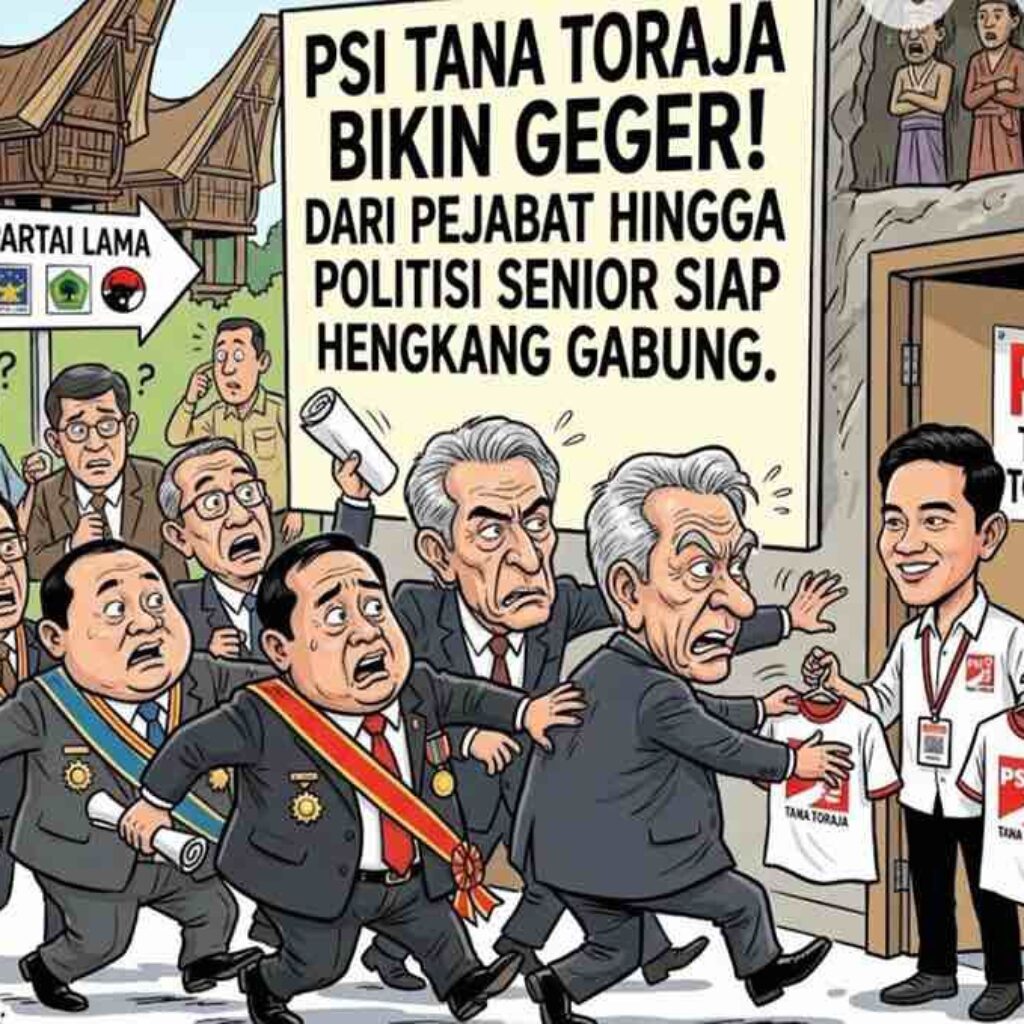 Manuver PSI Tana Toraja Bikin Geger , Pejabat Hingga Politisi Senior Mulai Antre Bergabung