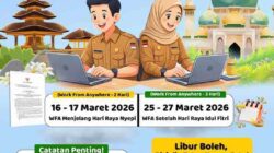 Tetap Layani Warga, Kantor Camat Tomoni Timur Buka Terbatas Selama Kebijakan WFA