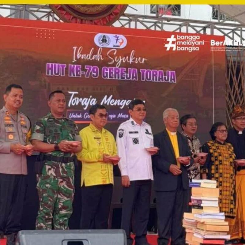 Semangat Mengajar: Pesan Menyentuh dr. Zadrak di HUT ke-79 Gereja Toraja