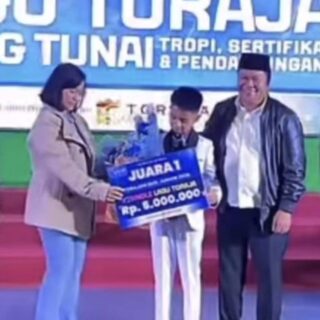 Diky ‘ Gio ‘  Mamasa : Melodi Rendah Hati sang Jawara Torajan Idol Junior 2026