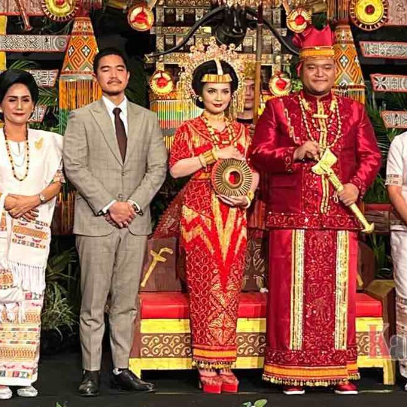 Momen Hangat di Balik Pelaminan Ketua PSI Tana Toraja ,  Kaesang Pangarep Ikat  Janji Setia untuk PSI