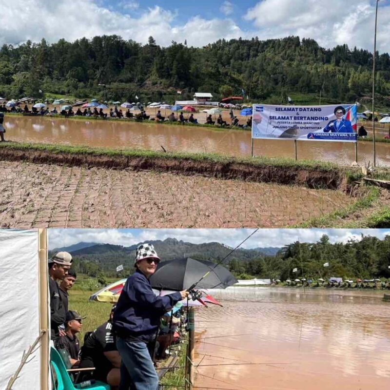 Lomba Mancing di Rantedada; Menebar Kail, Menjala Silaturahmi ala Legislator Yuniana Mulyana