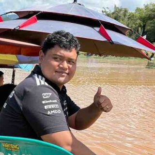 Galang Keakraban,Wandy Setyanigara Ikut Turnamen Mancing di Mengkendek