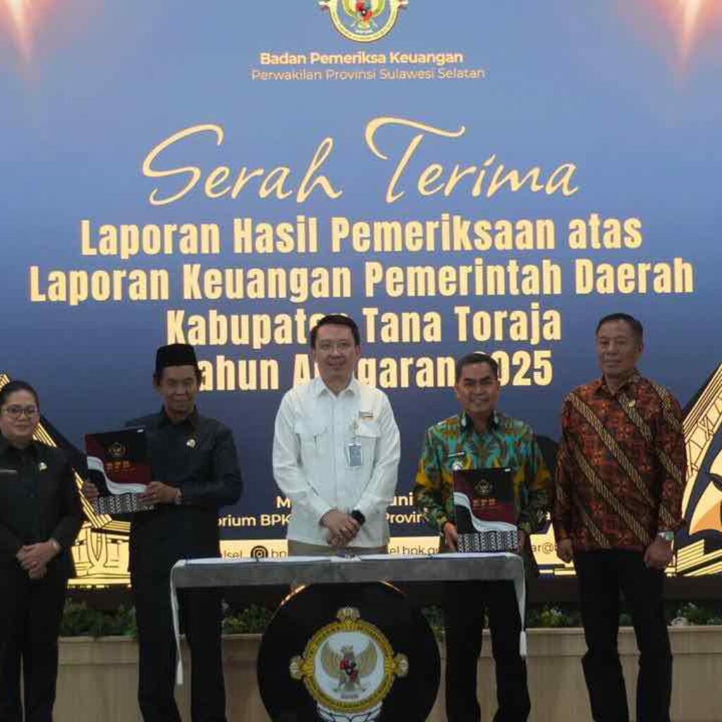 BREAKINGNEWS, Selamat ! Tana Toraja Raih WTP Tiga Kali Berturut-turut