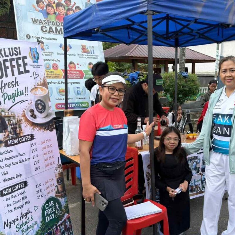 Pemkab Berdayakan Disabilitas Lewat Gerai Kopi di Arena CFD Kolam Makale