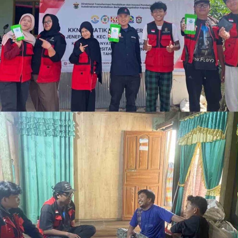 Ubah Limbah Jadi Pestisida, Mahasiswa KKN Unhas Edukasi Tani di Desa Jenetallasa