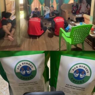 Inovasi Mahasiswa KKN Unhas Dongkrak Nilai Tambah Kopi Rumbia Drip Bag JENETALLASA