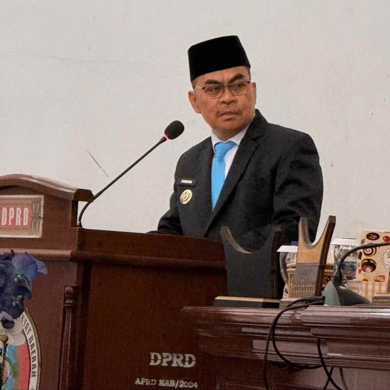 Pelaksanaan APBD 2025 Diterimah DPRD, Bupati Zadrak: Rekomendasi Siap Ditindaklanjuti