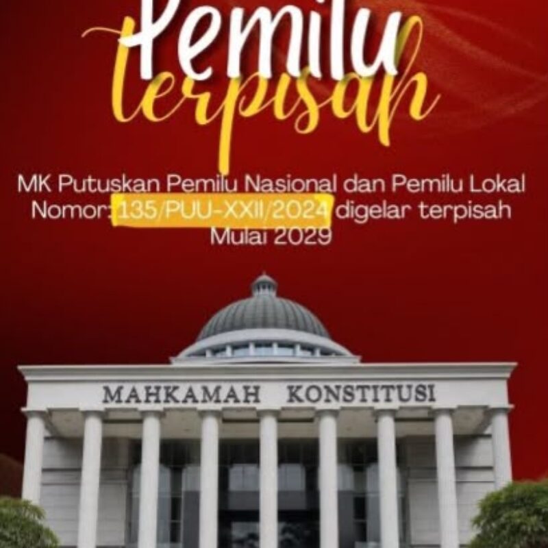 2029 Titik Rawan ‘Durian Jatuh’: Skema Wacana PAW Massal Imbas Pemisahan Pemilu