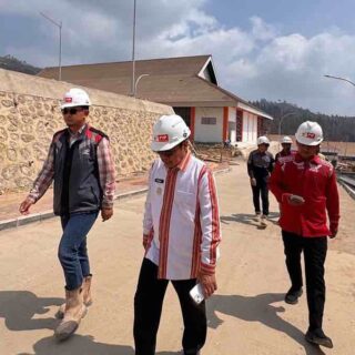 Kawal Percepatan Proyek Strategis Nasional, Bupati Zadrak Tombeq , Lagi – Lagi Datangi Proyek Sekolah Rakyat