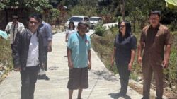 Diduga Bermasalah, Komisi III DPRD Tana Toraja Tinjau Proyek Swakelola Pokmas di Lemo