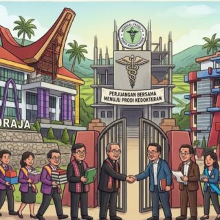Adu Proses UKI Toraja ‘Versus’ IAKN Toraja Berburu Izin Prodi Kedokteran