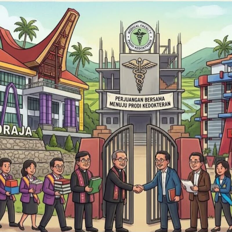 Adu Proses UKI Toraja ‘Versus’ IAKN Toraja Berburu Izin Prodi Kedokteran