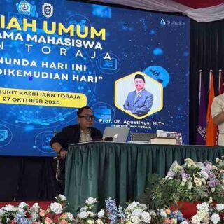 Beri Kuliah Umum di IAKN Toraja, Sekjen PIKI SemangatI Masa Depan dan Support Usaha Menjahit Mahasiswi Asal Mamasa
